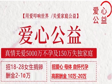 双辽捐卵助孕生子 爱心志愿者招募